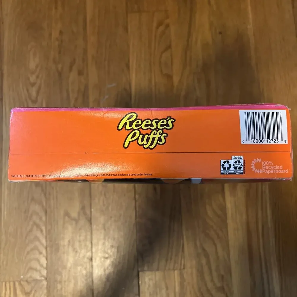 Travis Scott x Reese's Puffs Family Size Cereal Cactus Jack RARE, NEW & SEALED!